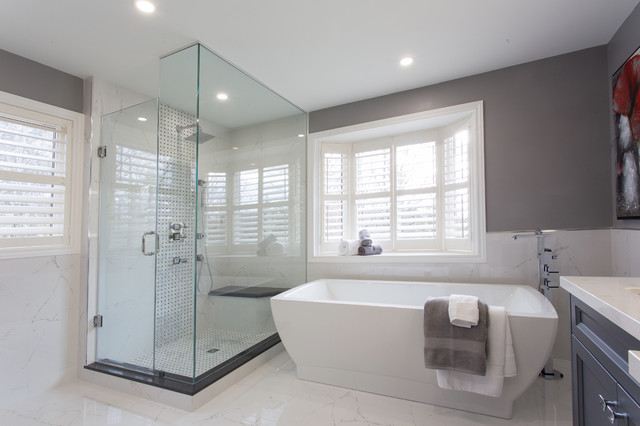 Elegant Master Ensuite contemporary-bathroom