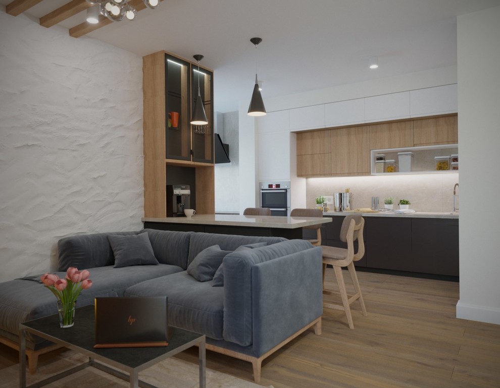 Проект квартиры 85 кв.м для молодой семьи в городе Иркутск