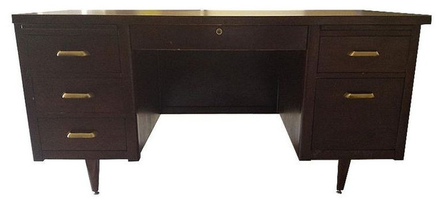 Vintage Office Desk Home Design Ideas And Pictures Vintage Wood Office Desk 700 Est Retail 250 On Chairish Midcentury