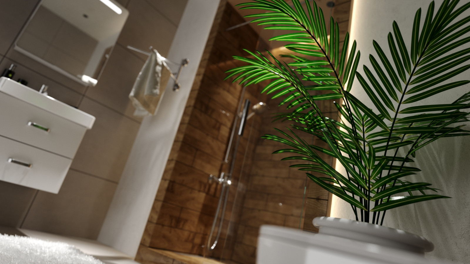 Санузел в современном стиле