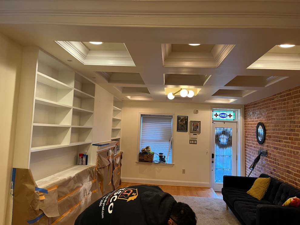 Living Room Custom Bookshelf