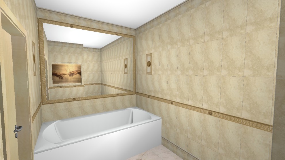 Дизайн классической ванной комнаты