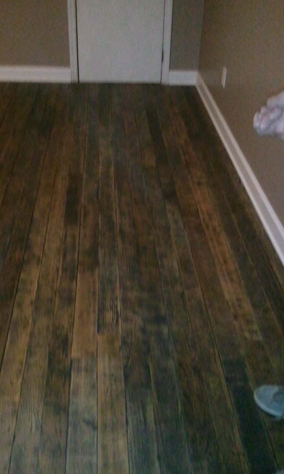 Reclaimed Wood Floor Installation