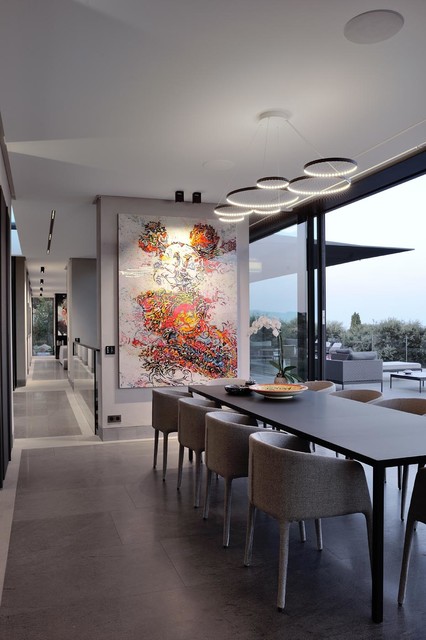 Villa V contemporary-dining-room