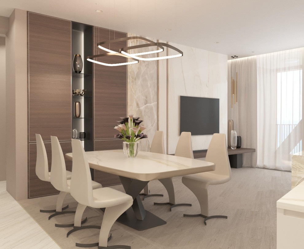 Лёгкий современный стиль в ЖК "Новая Александрия"