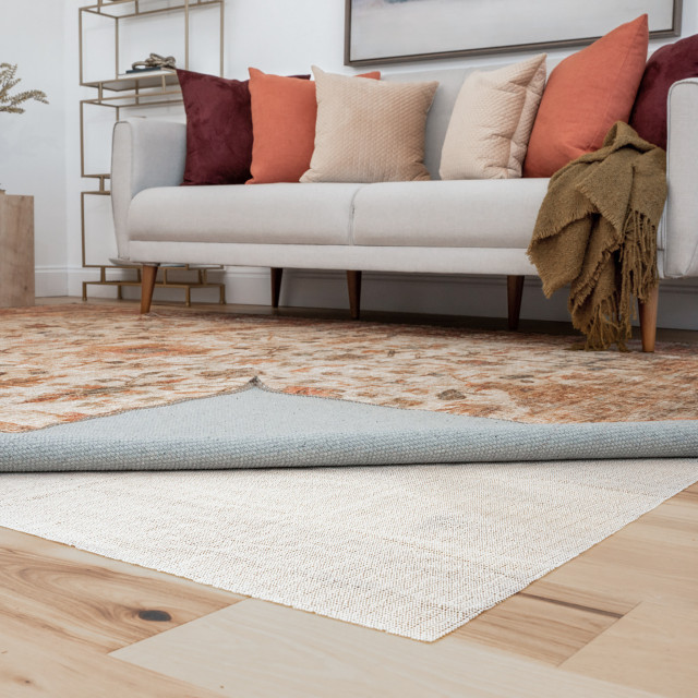 Comfort Grip Traditional Area Rug Pad, 5' Round Contemporary Rug