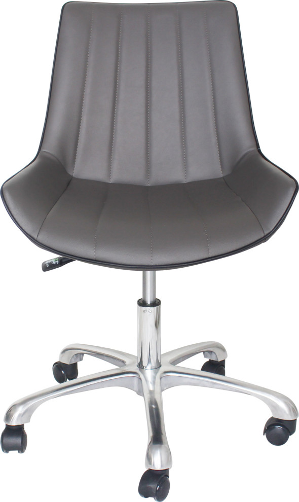 Mack Office Chair Grey - Gun Metal