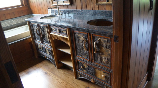 Adirondack Rustic Bath Vanities rustik