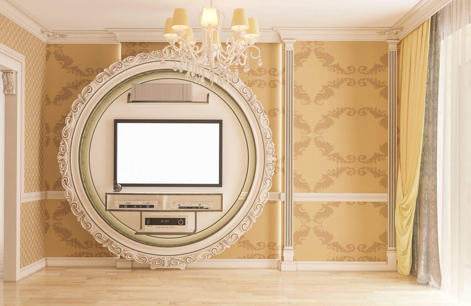 Интерьер квартиры в городе Горячий Ключ ЖК Лебединое Озеро