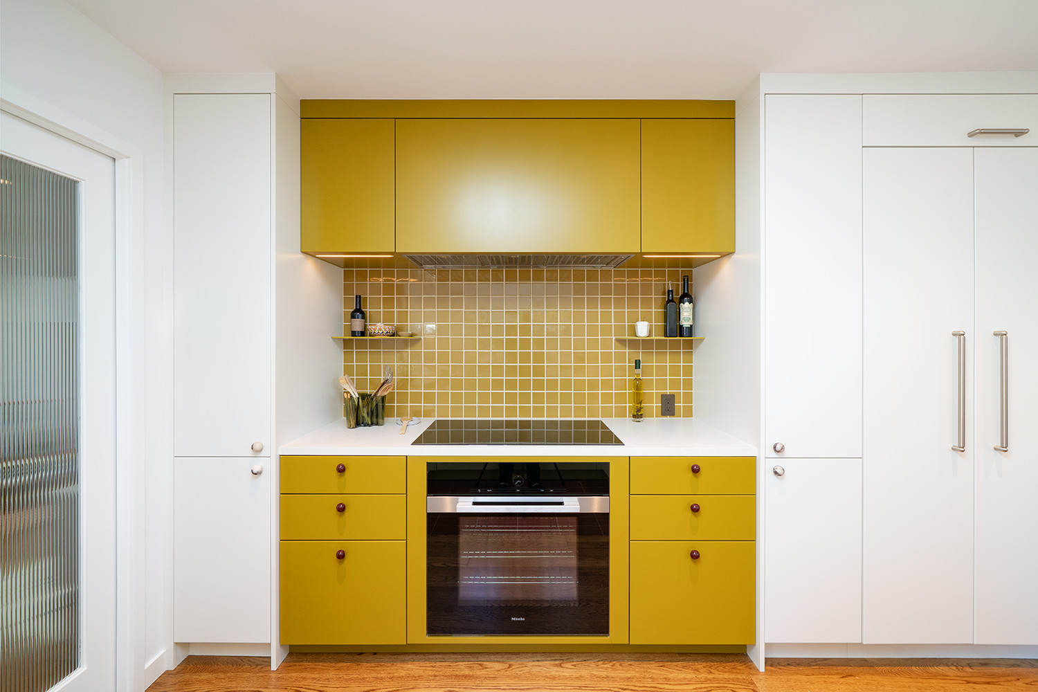 Playful Mid-Century Inspired Home Remodel with Custom Millwork