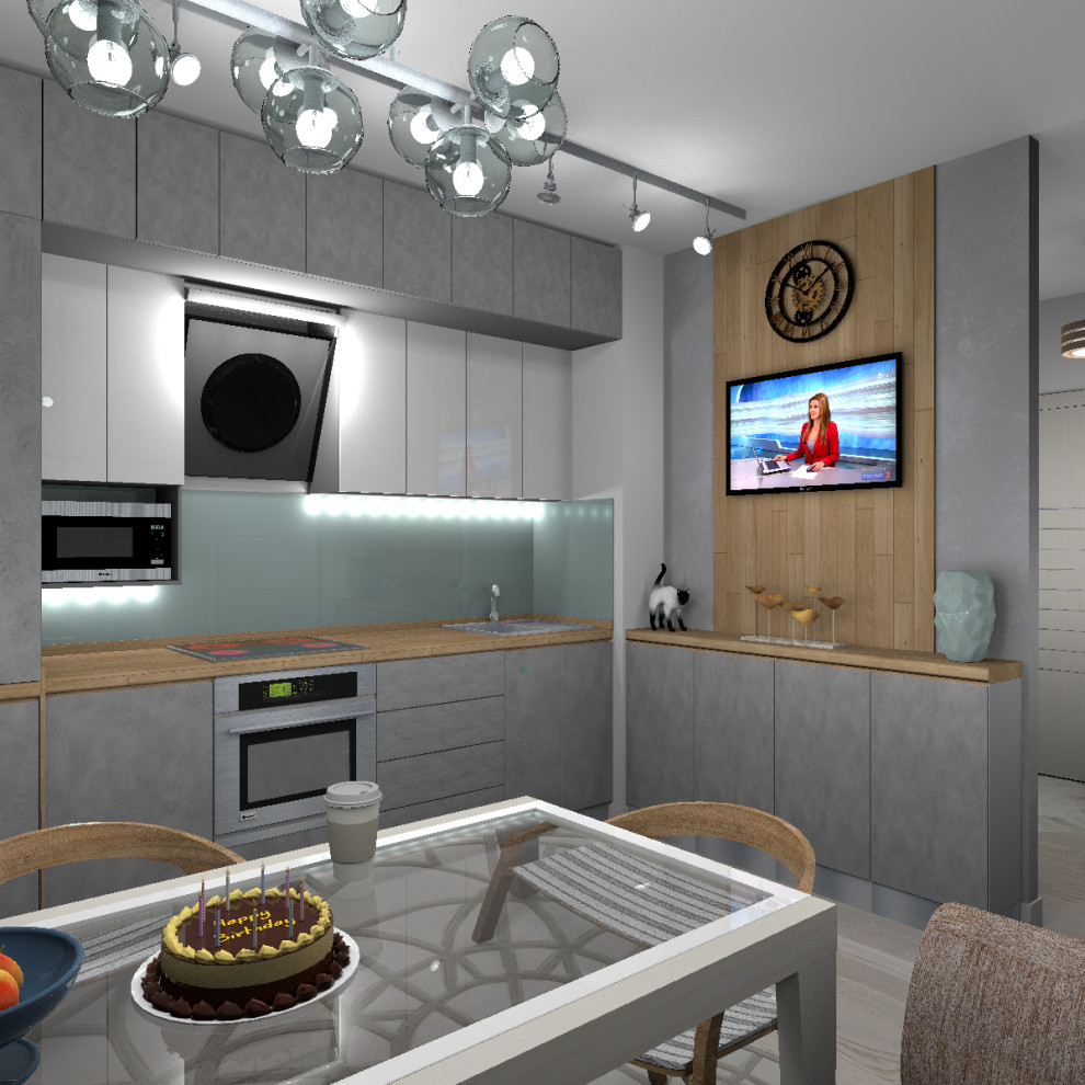 Перепланировка однокомнатной квартиры в Коммунарке для мамы с сыном