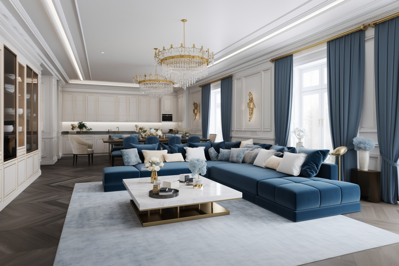 Квартира 100 м Арт Деко