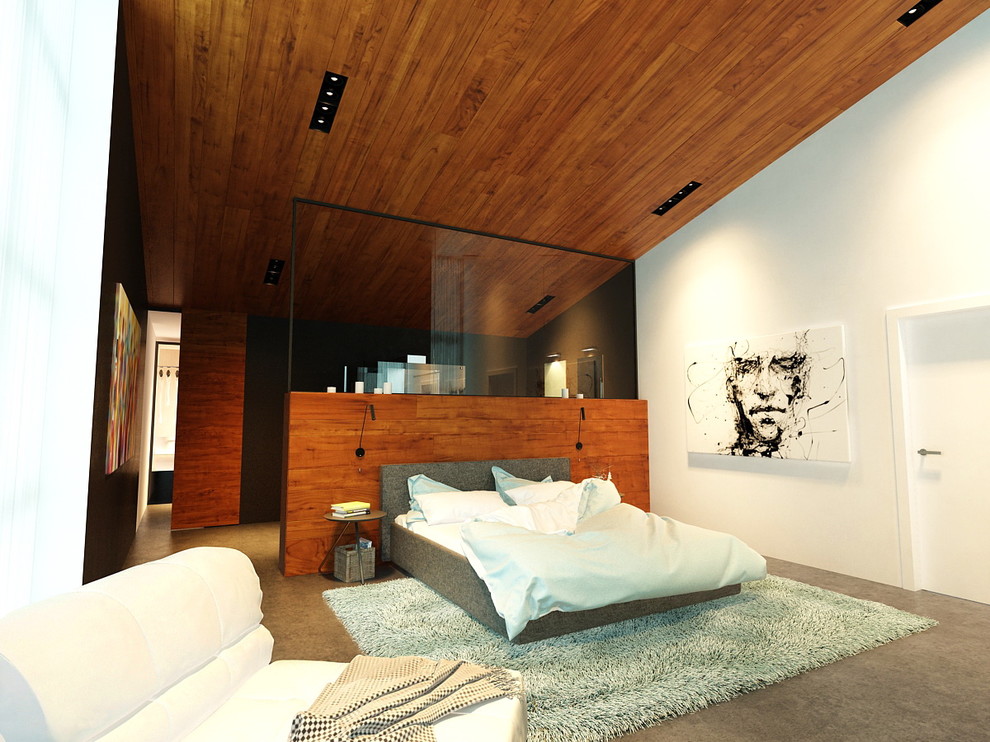 Спальня в загородном доме