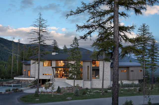 Hideaway contemporain-facade