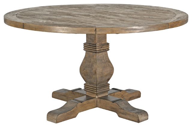 Kosas Quincy Reclaimed Pine Round, Reclaimed Round Dining Table