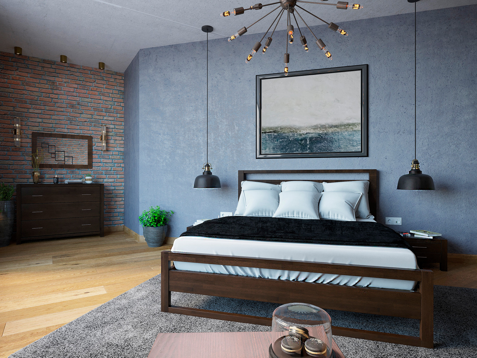 Квартира в стиле лофт