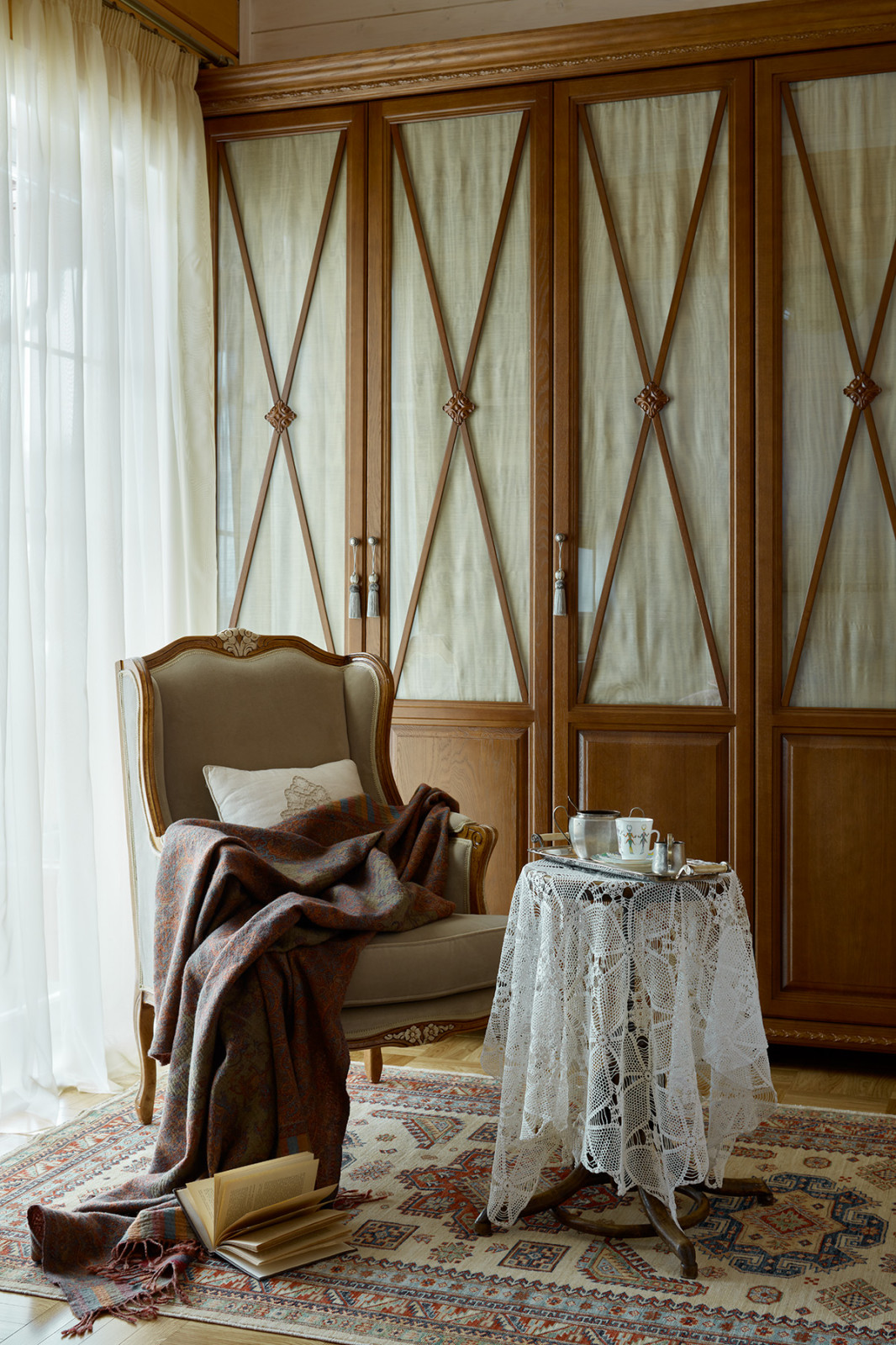 "Русская усадьба". Загородный дом в классическом стиле