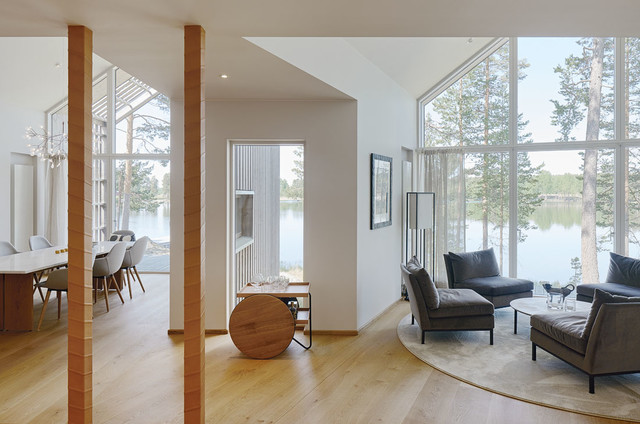 Villa Sunnan&ouml; scandinavian-living-room