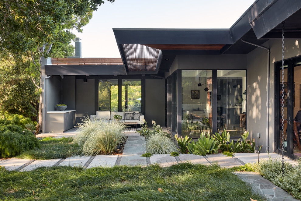 Los Gatos Garden - Midcentury - Landscape - San Francisco - by studio M ...