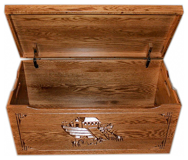 solid timber toy box