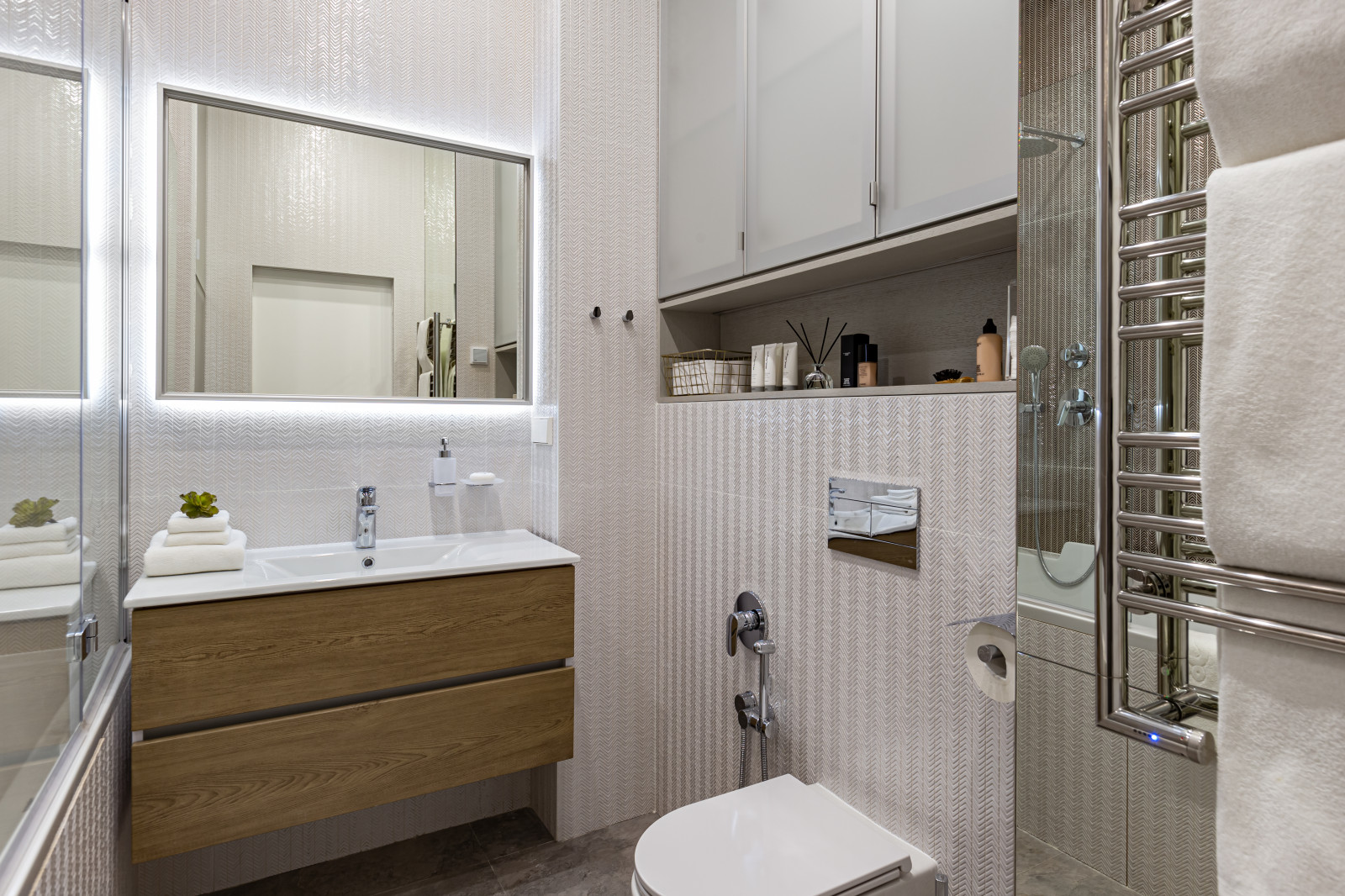 Квартира 75 кв.м. ЖК "Аватар" Реализованный проект