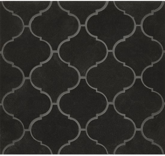 Fancy India Granite Absolute Black Mosaic Mediterranean Wall