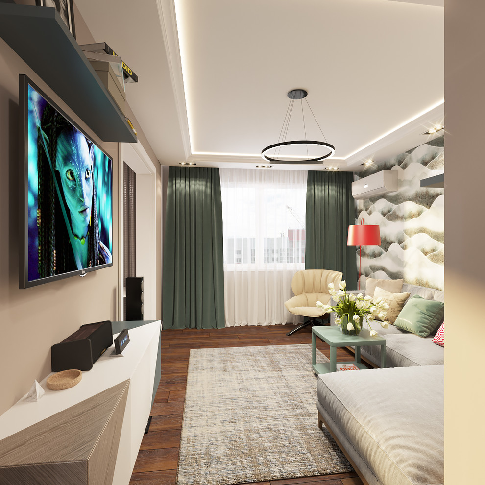 Дизайн Кухни-Гостиной