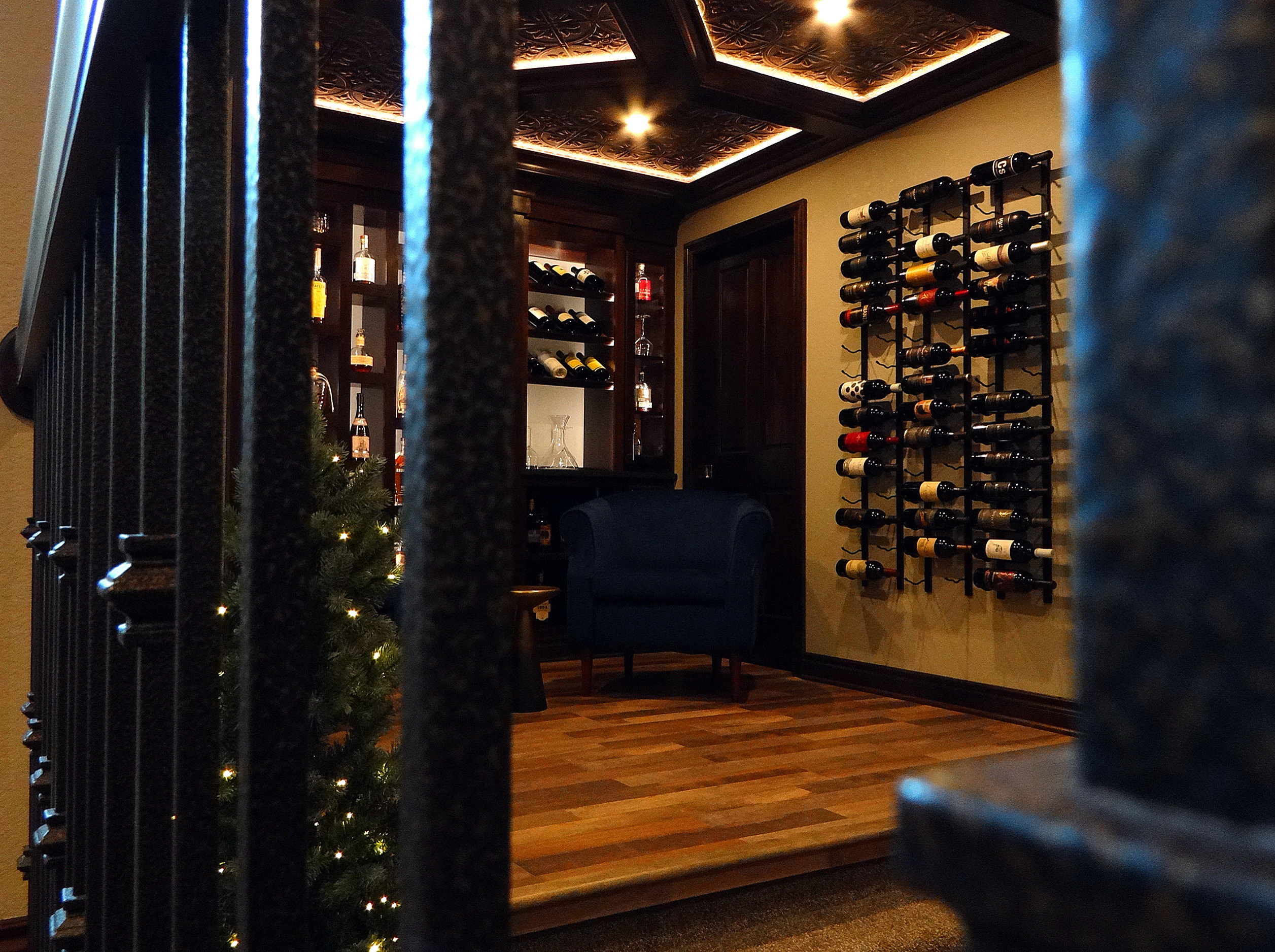 Sussex Residence - Lower Level Wine Room