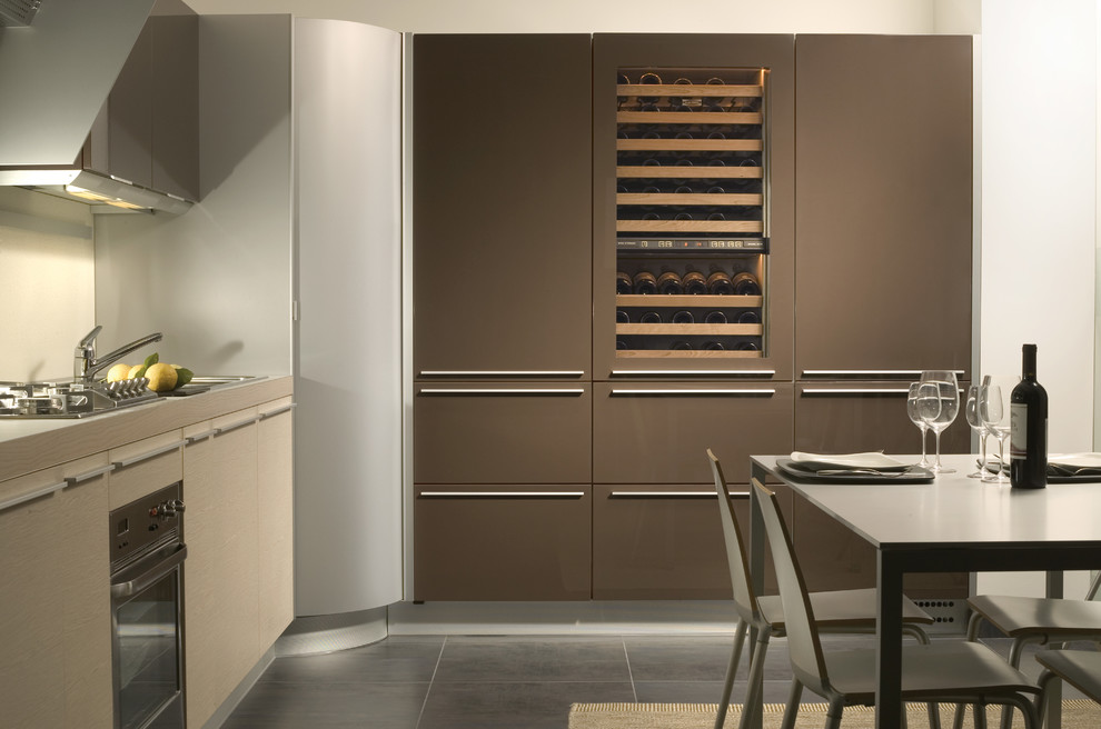 Винные шкафы в интерьере