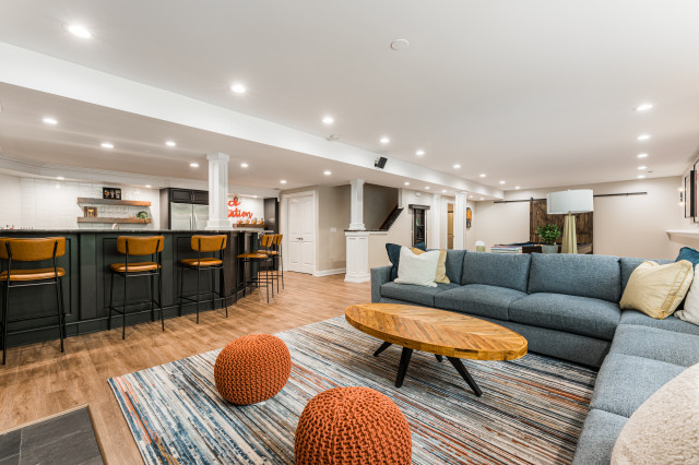 Geneva Renovation - Modern - Basement - Chicago - by Desa Design Studio ...