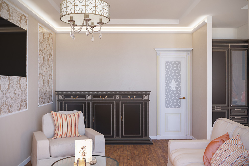 Квартира в стиле современной классики, 90 кв.м.