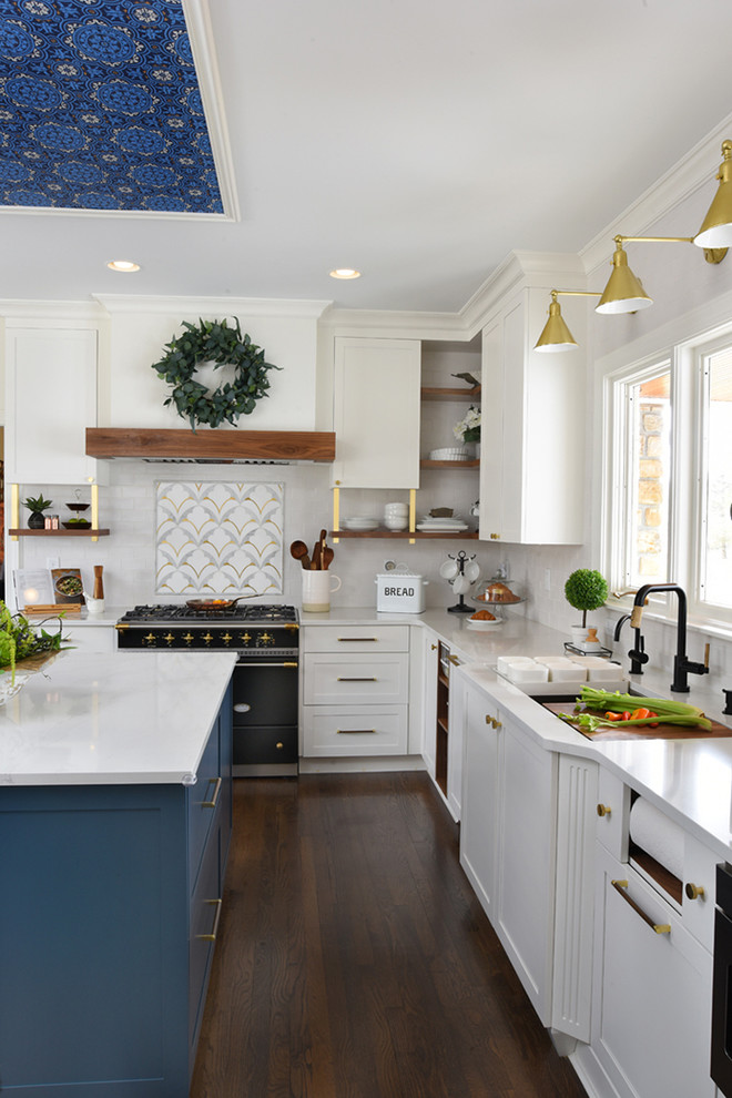 Inspiration for a transitional kitchen in Cincinnati.