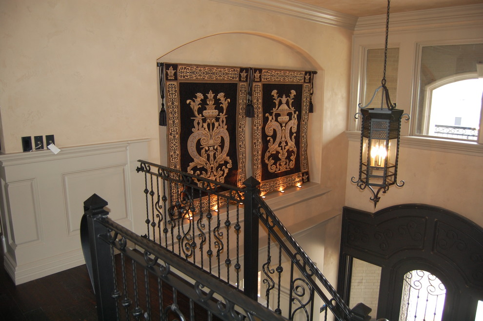 Mountain style entryway photo in Austin