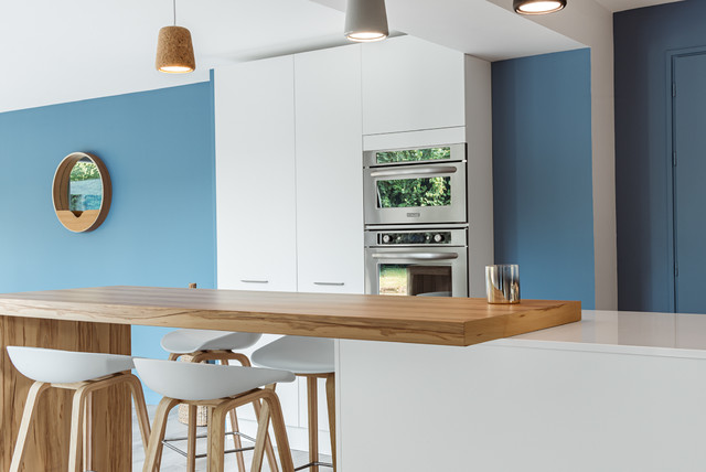 R&eacute;novation d'une maison scandinavo-cucina