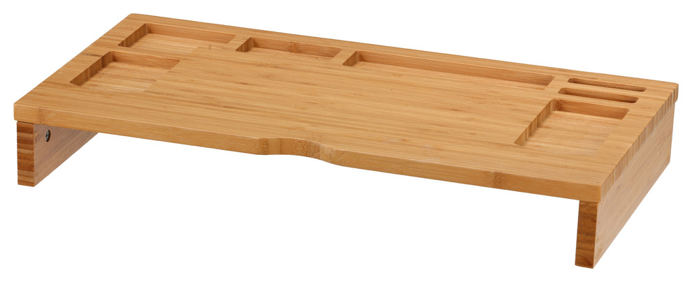 Jake Bamboo Monitor Stand Table