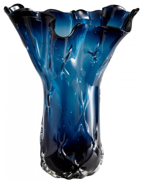 cobalt blue vase