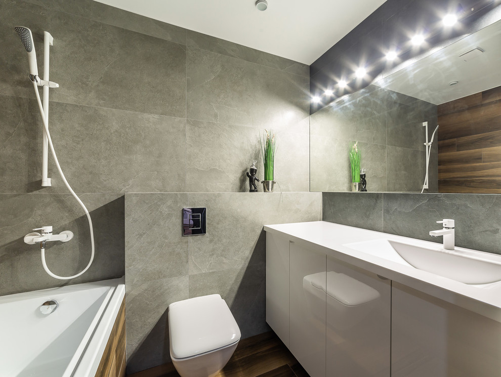 Современный интерьер в элементами лофта в Сочи