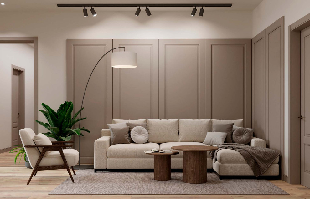 Проект одноэтажного дома с коммерческой частью