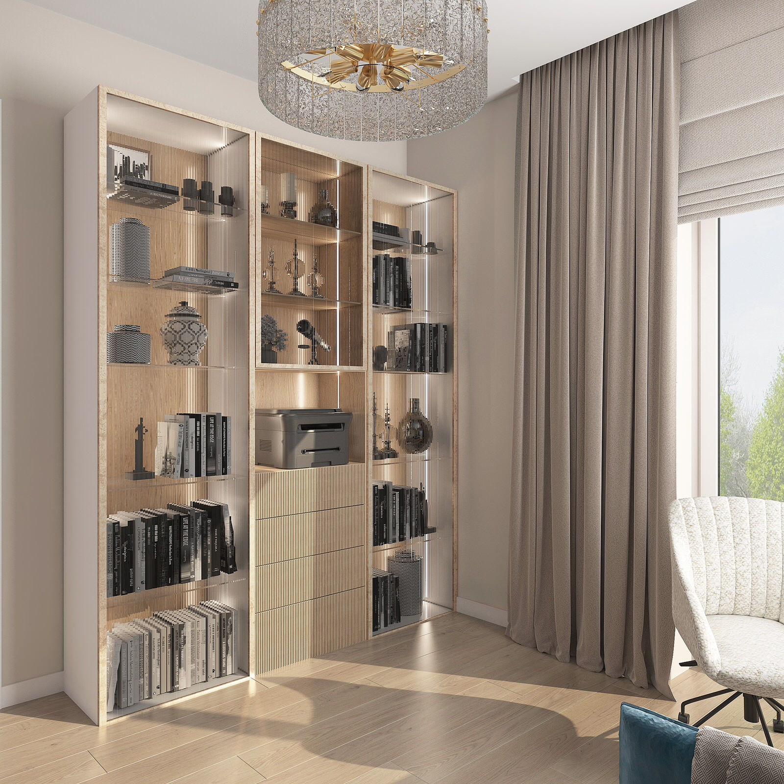 Проект в коттеджном посёлке Каменки