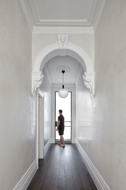 Fitzroy North House contemporary-hallway-and-landing