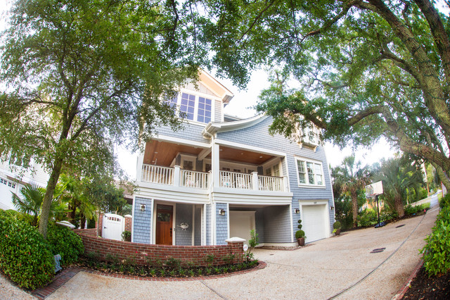 Custom Homes moderno-fachada