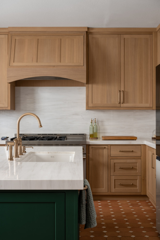 California Spanish-Inspired Kitchen