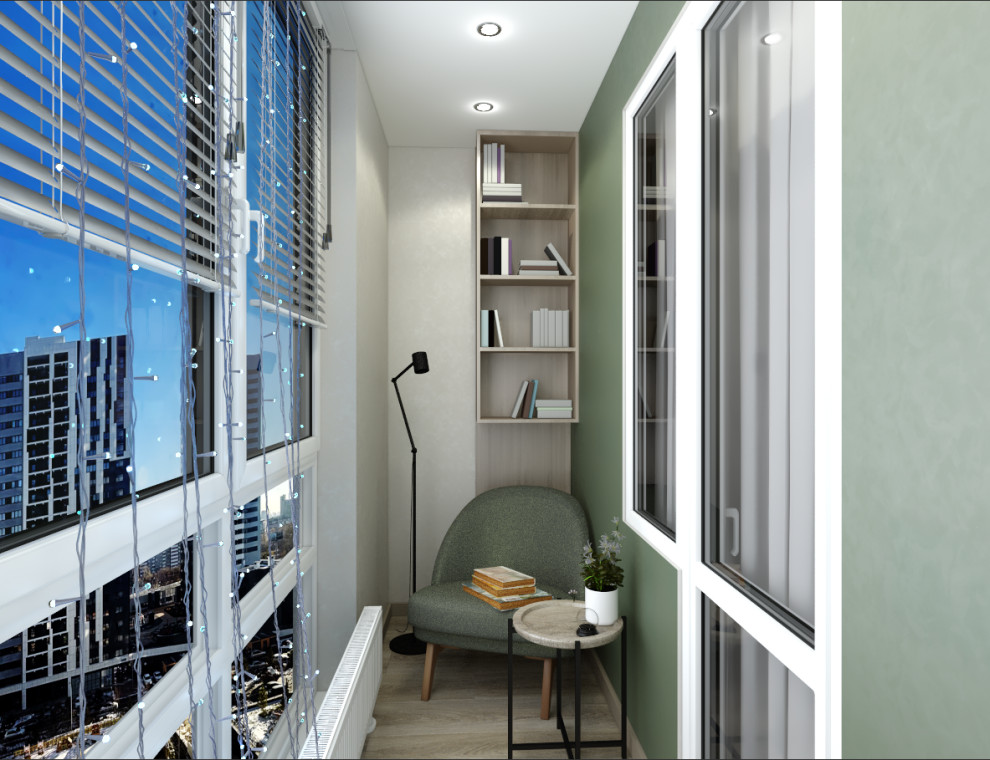 Оливковая квартира для студента