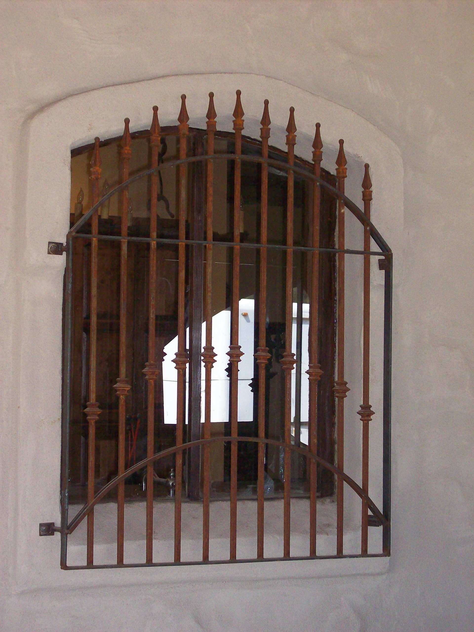 Rustic doors, widows and grates