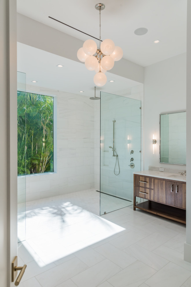 Bollard Bathroom Miami by Kukk Architecture & Design P.A. Houzz