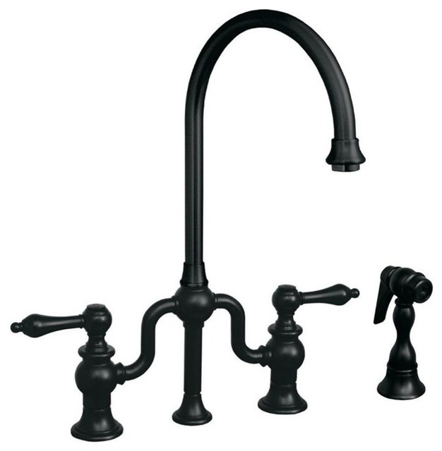 Whitehaus Collection Twisthaus Vintage 2 Handle Kitchen Faucet Whitehaus Collection Twisthaus Vintage 2 Handle Kitchen Faucet