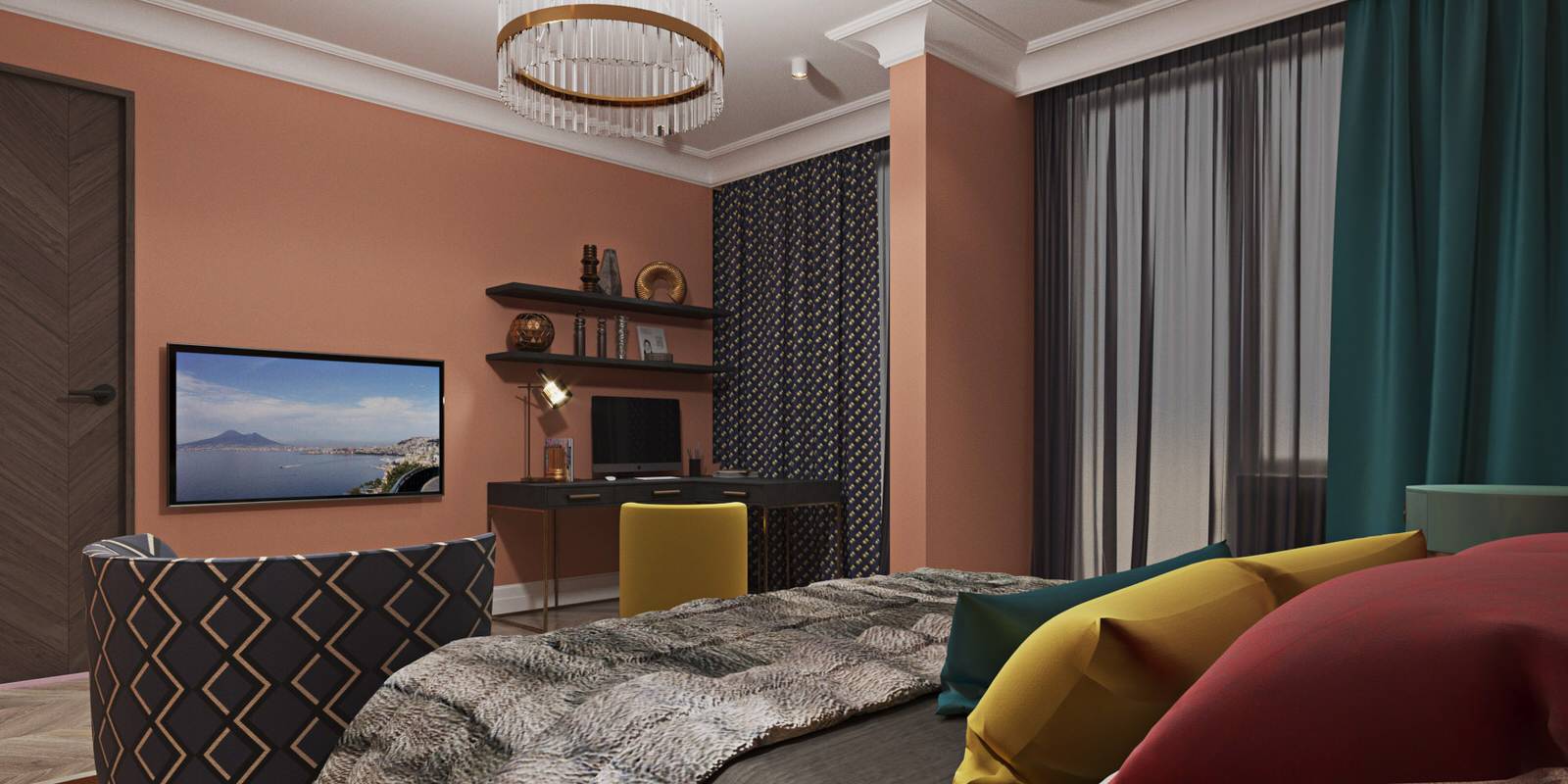 ВАРТИРА В СТИЛЕ MID-CENTURY I