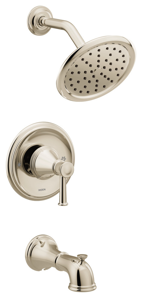 Moen T2313 Belfield Tub and Shower Trim Package - Polished Nickel