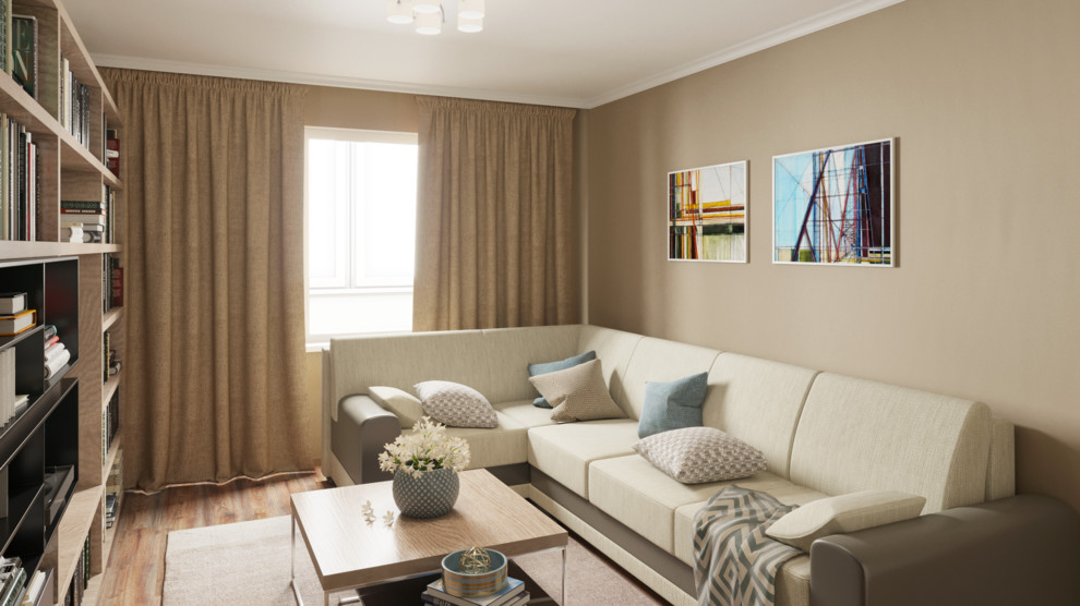 Типовой вариант отделки двухкомнатной квартиры ЖК Аэропорт