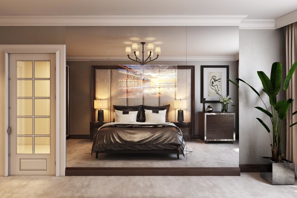 Дизайн интерьера "Строгое благородство"